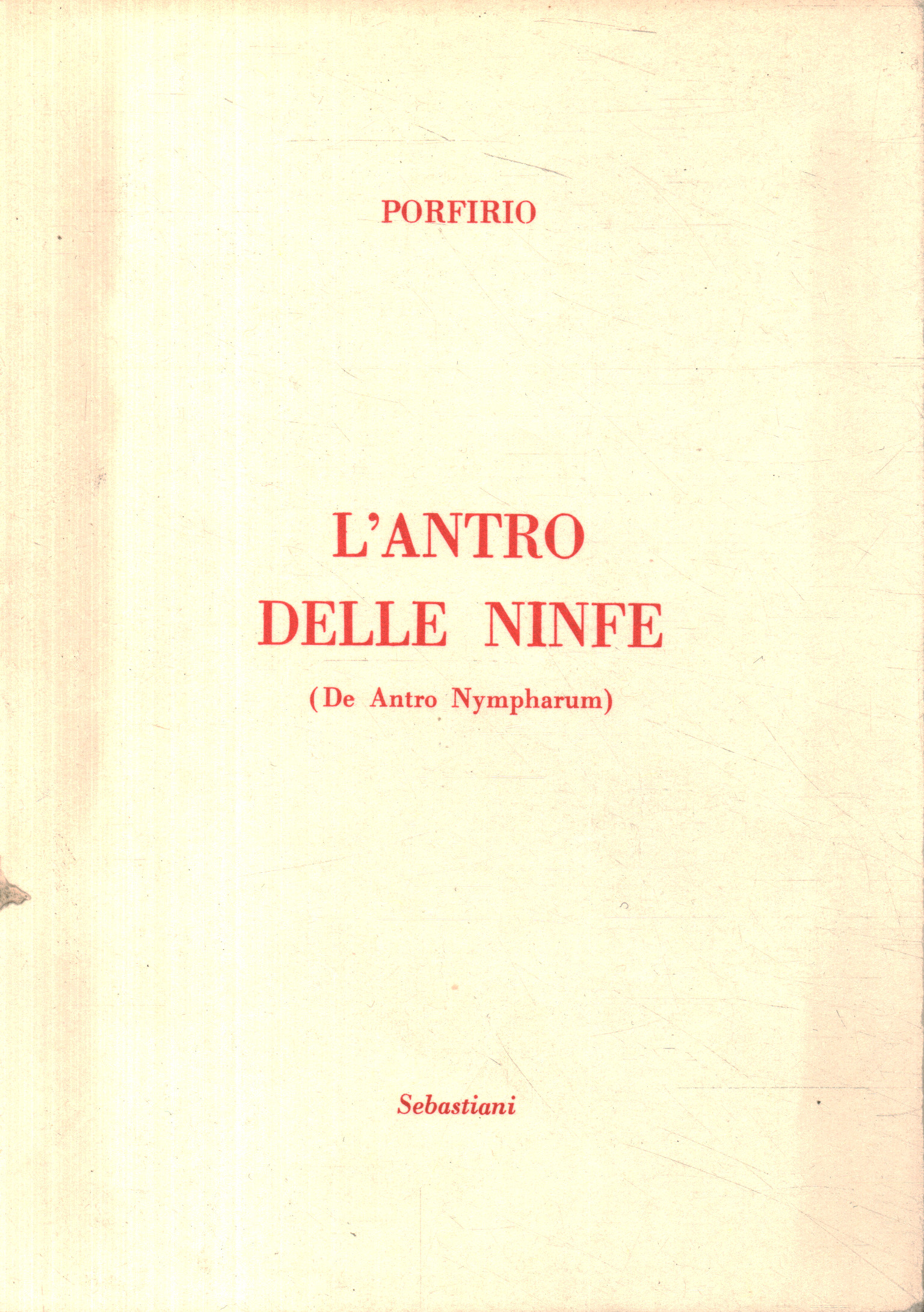 L'antro delle ninfe