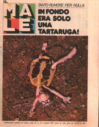 Il Male: settimanale politico di satira. Anno II, n.12, 3 aprile 1979