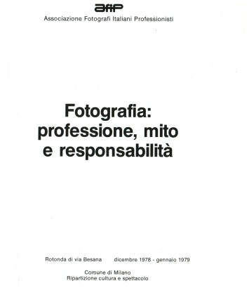 Fotografia: professione, mito e responsabilità