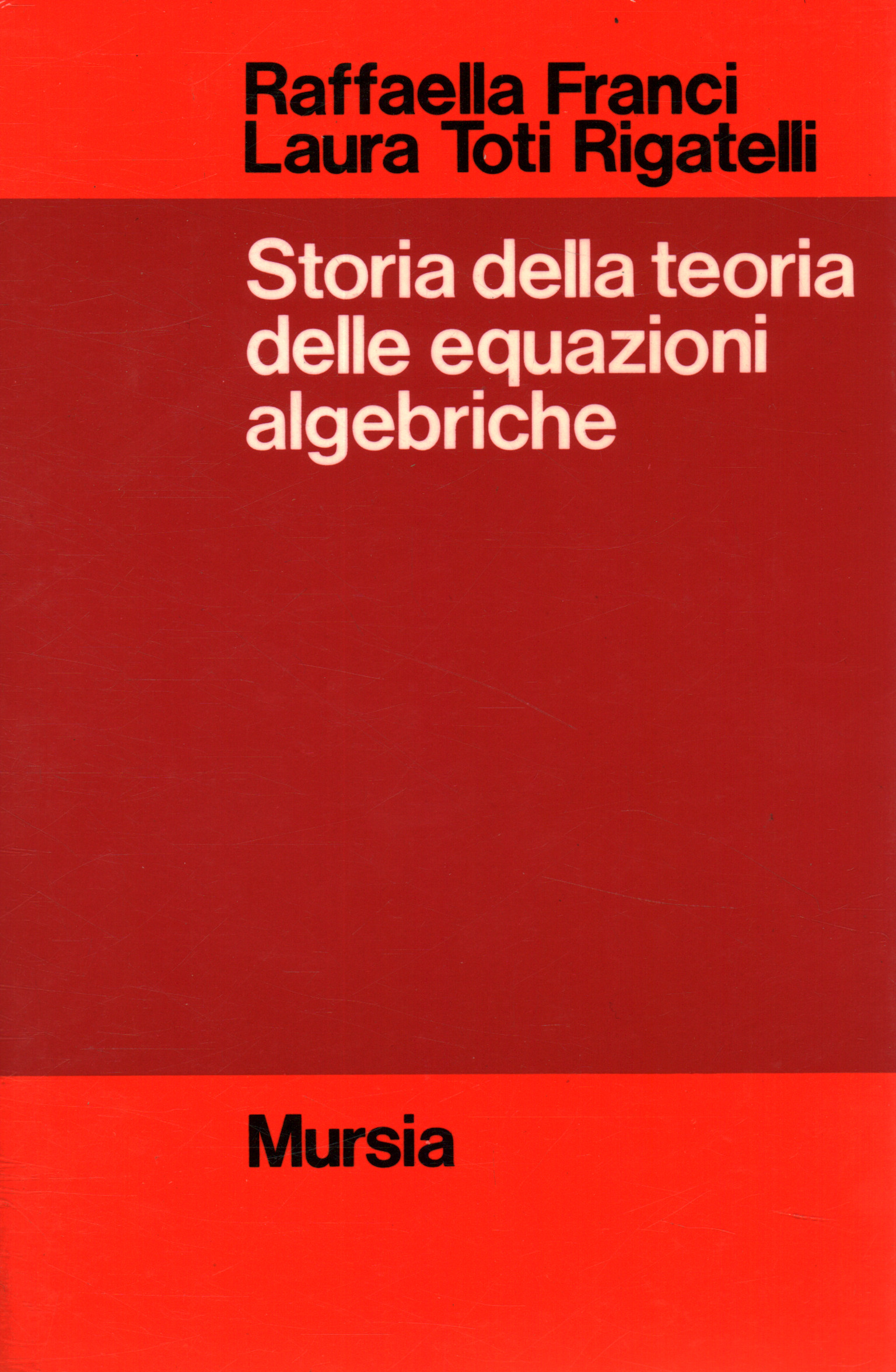 Storia della teoria delle equazioni alge