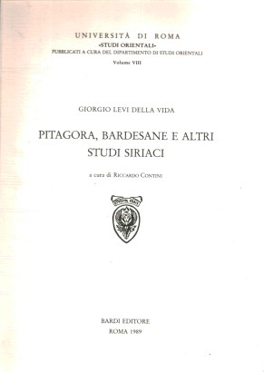 Pitagora, Bardesane e altri studi siriaci