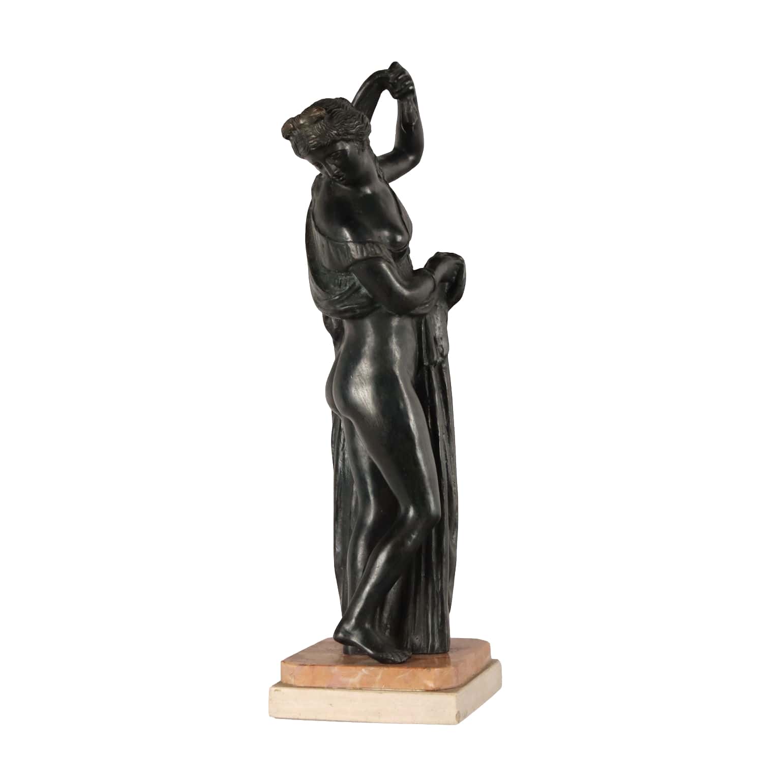 Mujer calipigia (Altura: 35 cm). Prueba en bronce patina…