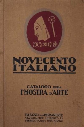 Catalogo della prima mostra del Novecent