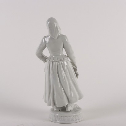 Popolana figure in Manifat Porcelain