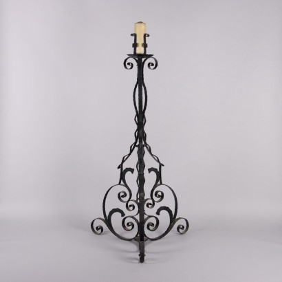 Candelabro de hierro forjado