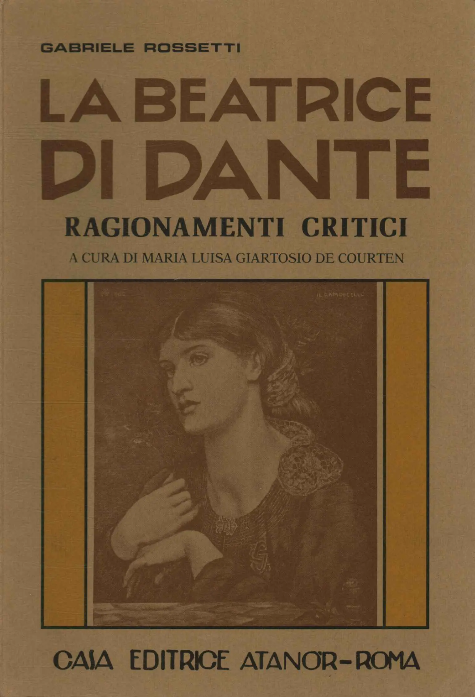 B atrice de Dante Raisonnements critiques Gabriele Rossetti a