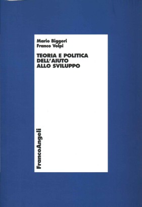 Teoria e politica dell'aiuto allo sviluppo