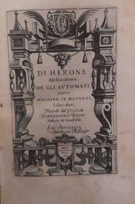 Des Automates, Par Herone Alessandrino Sur les automates %, Par Herone Alessandrino Sur les automates %, Par Herone Alessandrino Sur les automates %