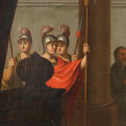 Pintura Caratacus ante el Imperio,Caratacus ante el Emperador C