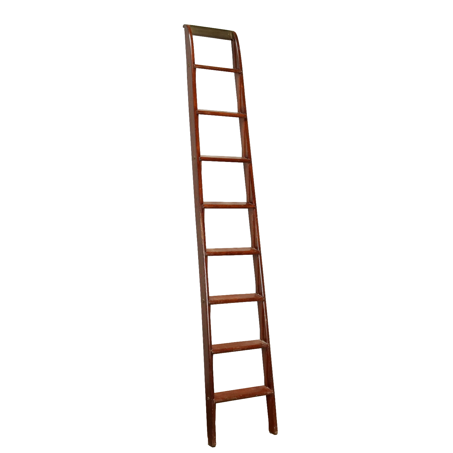 Scala in legno con finitura Vintage Solid wood ladder in Vintage finish  èchelle avec finition Vintage Candle holder as option -  Italia