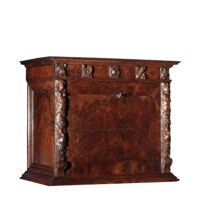 Cabinet Walnut Italy XVI-XVII Century