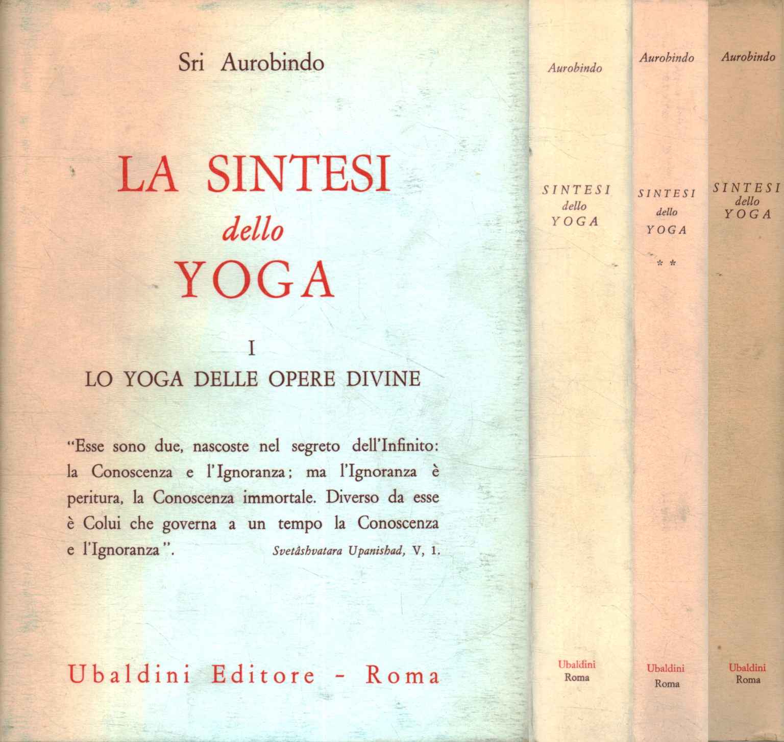 La synthèse du Yoga (3 volumes)