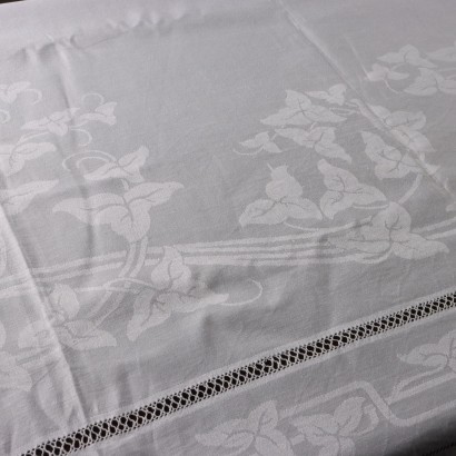 Nappe avec dix serviettes