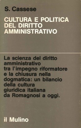 Cultura e politica del diritto amministrativo