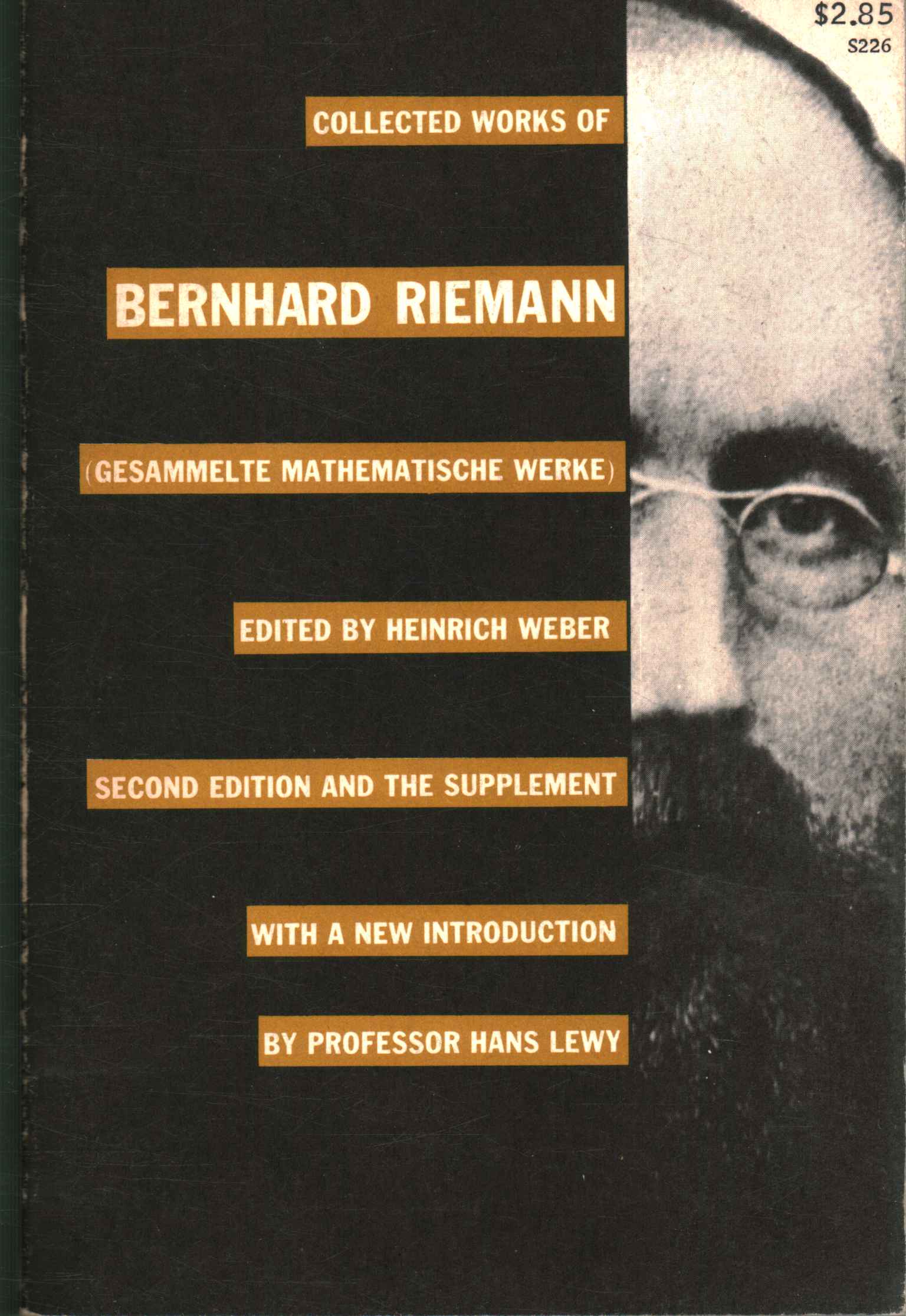 Die gesammelten Werke von Bernhard Riemann