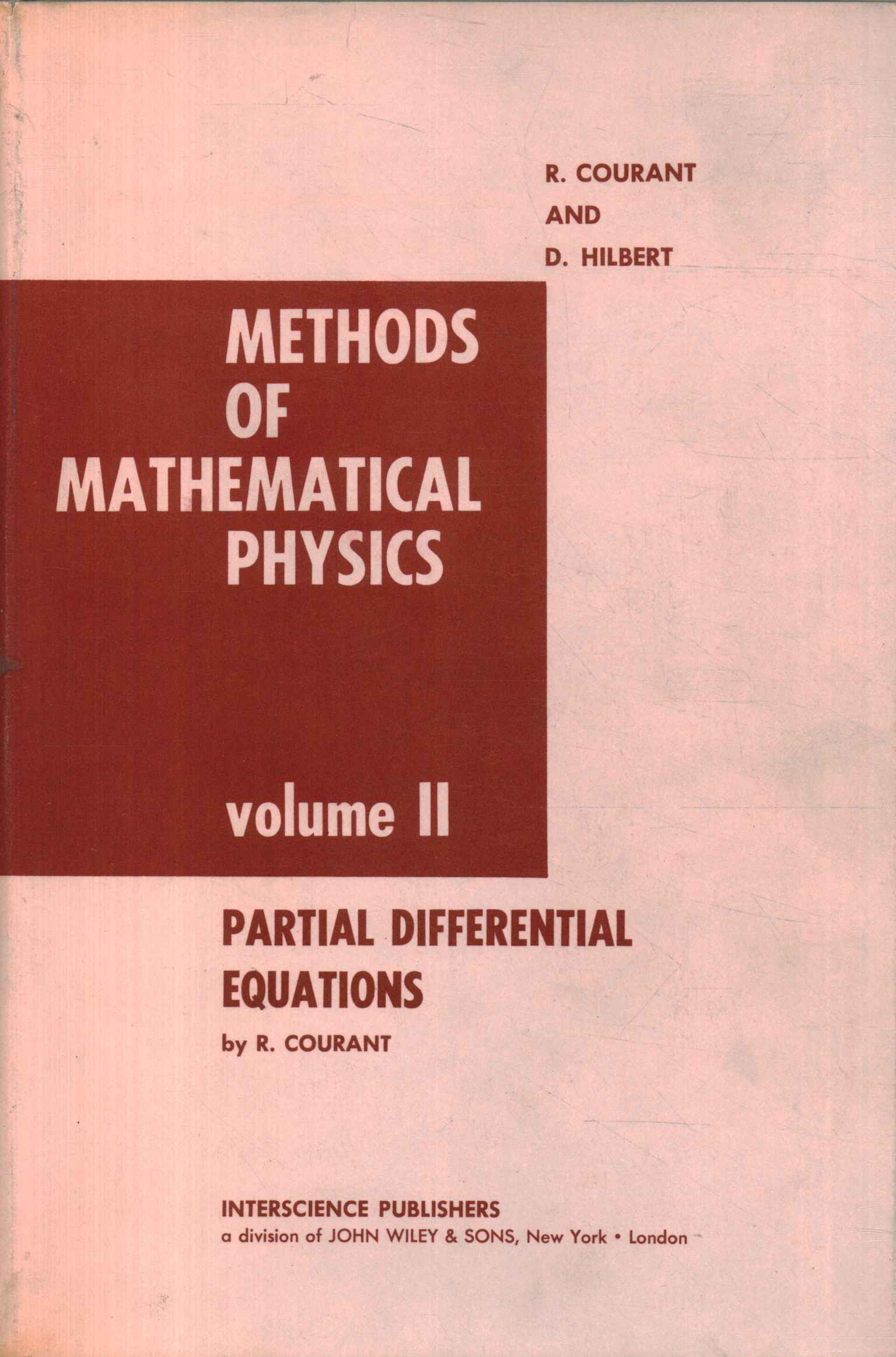 Methods of mathematical physics (Volume