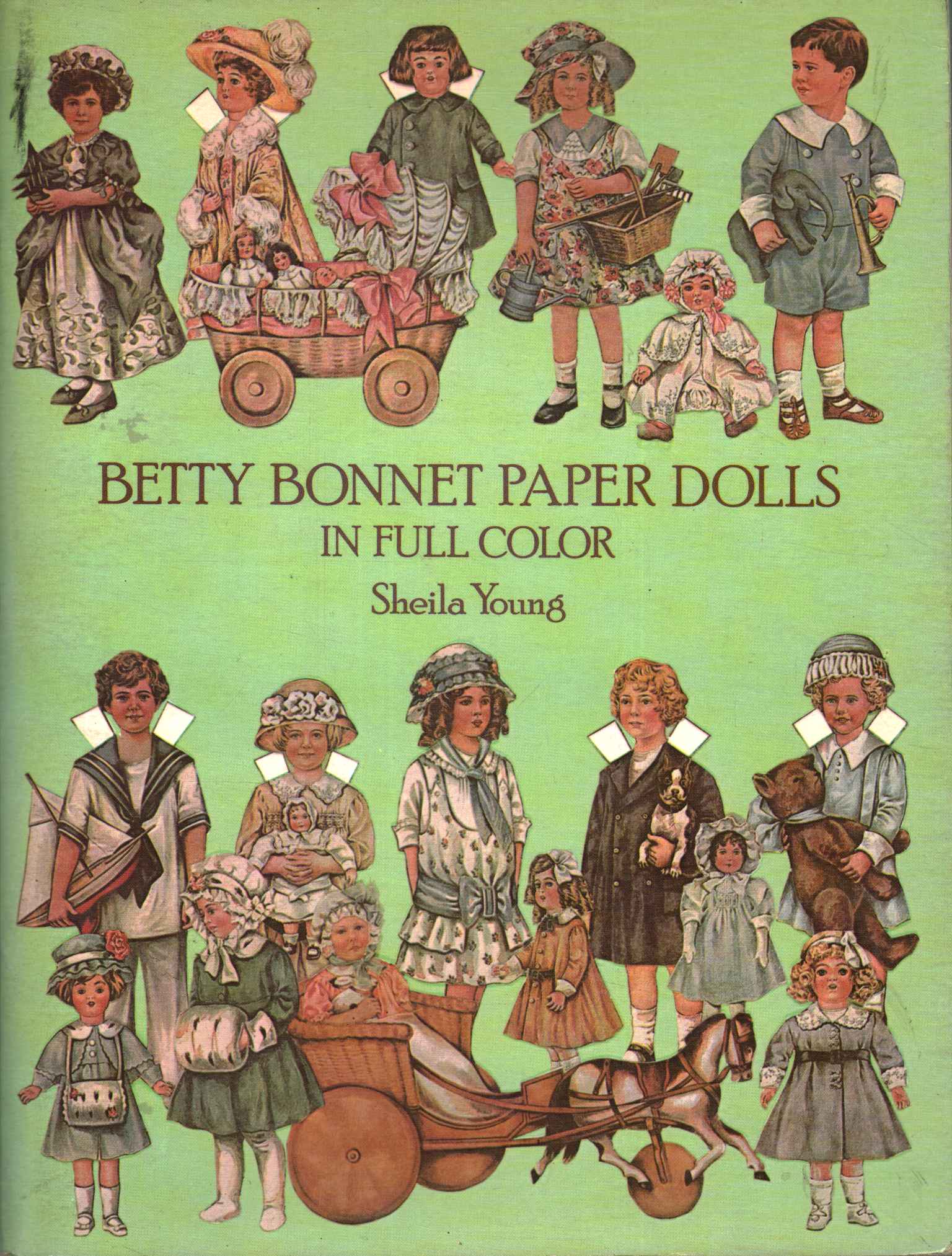 Poupées en papier Betty Bonnet