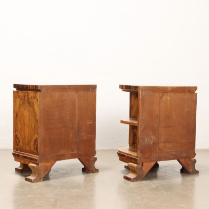 Pair of Art Deco bedside tables