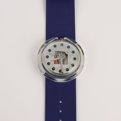 Swatch Pop PW144 Legal Blue 1990 Neu