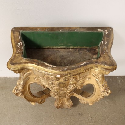 Pair of Console Planters, Pair of Neo-Baroque Planters