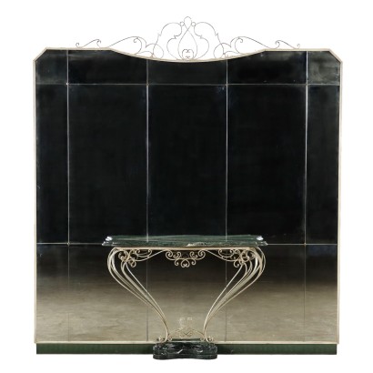 Grand miroir années 1950