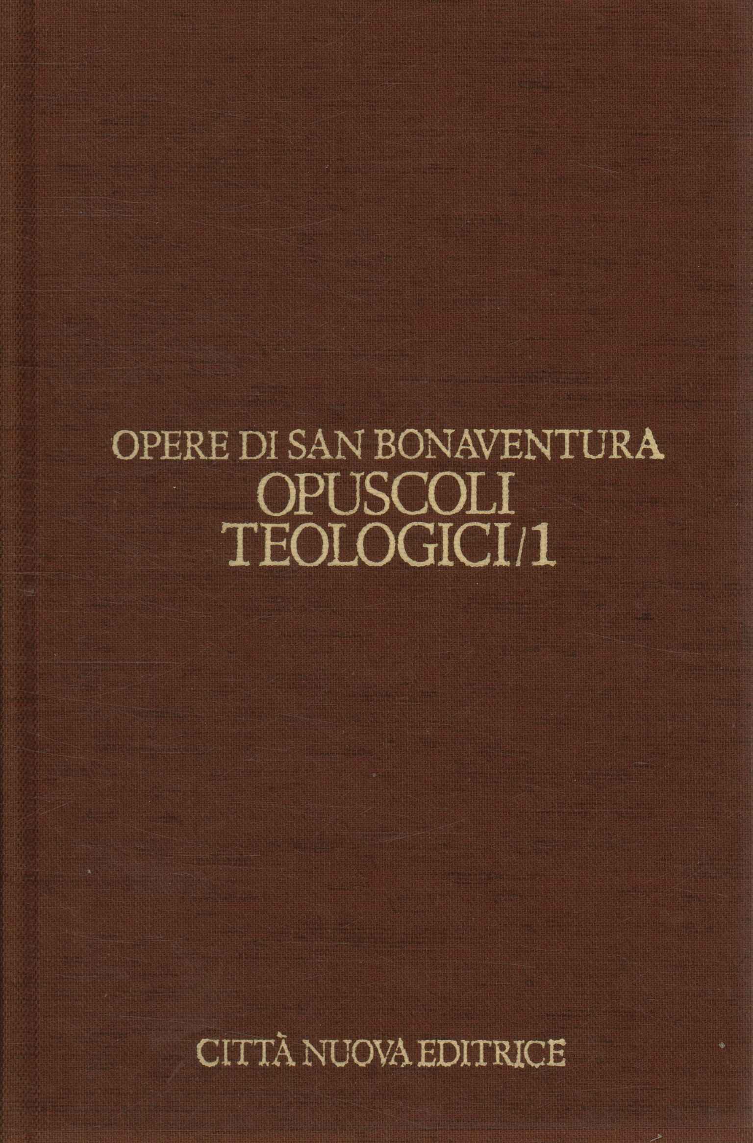 Œuvres de Saint Bonaventure. Brochures Teolo