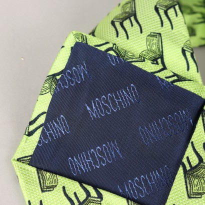 Moschino Green Tie