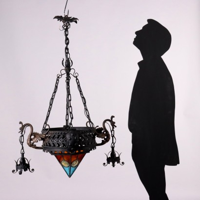 Neo-Renaissance chandelier