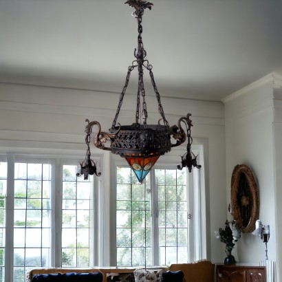 Neo-Renaissance chandelier