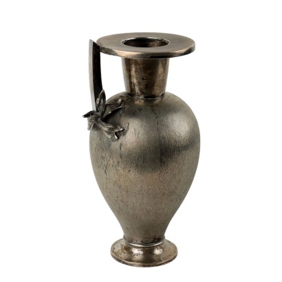 Deco Silver Vase Messulam Milano