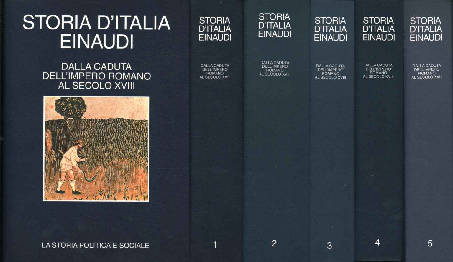 Historia de Italia Einaudi. Desde el