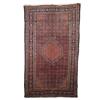 Tapis Mud Ancien Laine Coton Noeud Fin Iran 280 x 168 cm