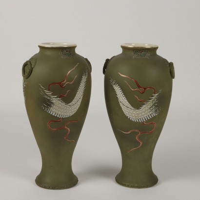 Paire de Vases en Céramique