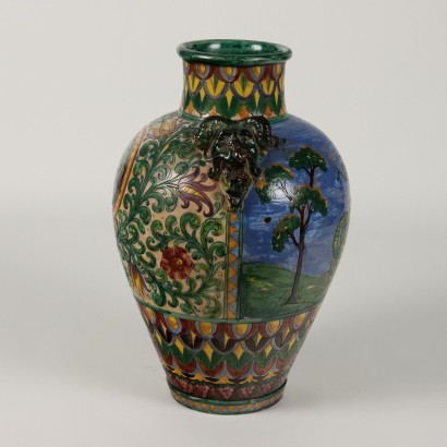 Grand vase en céramique édité par Aret