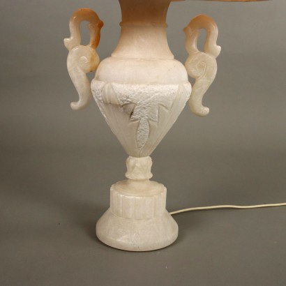 Lámpara de mesa de alabastro