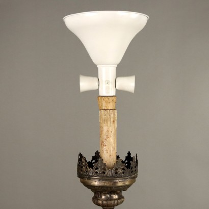 Eclectic torch holder