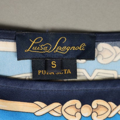 Blusa de seda estampada Luisa Spagnoli