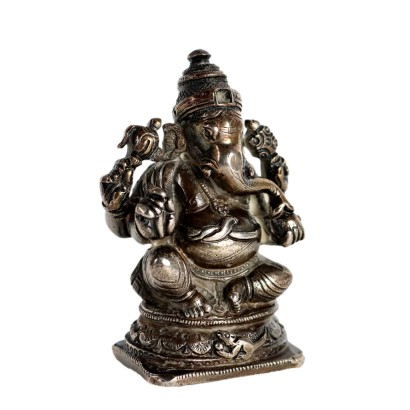 Ganesh Figure in Silver