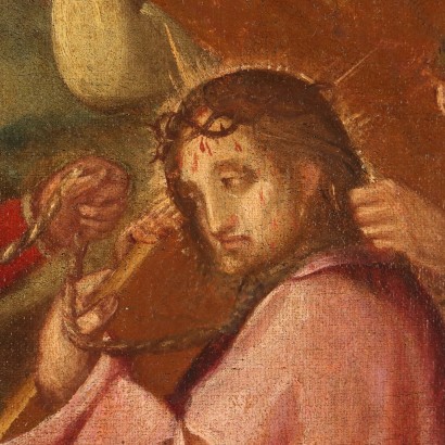 Pintura del Vía Crucis