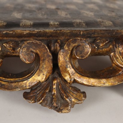 Baroque Carved Wooden Base