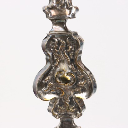 Paire de porte-flambeaux baroques