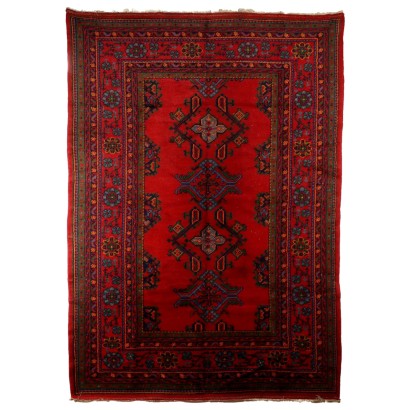 Tapis Ushak Ancien Laine Noeud Gros Turquie 345 x 242 cm