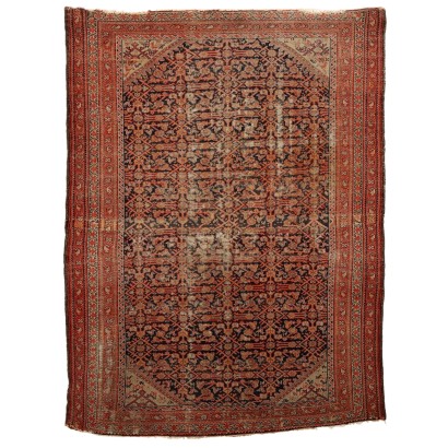 Tapis Ancien Asiatique Laine Coton Noeud Extra-Fin 180 x 130 cm