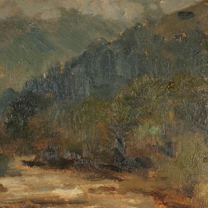 VITTORI GEMÄLDE,Gemälde von Carlo Vittori,Berglandschaft mit Bach,Carlo Vittori,Carlo Vittori,Carlo Vittori,Carlo Vittori