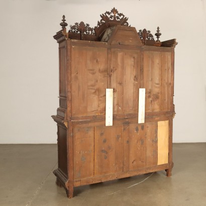 Doppelkorpus-Sideboard im Neorenaissance-Stil