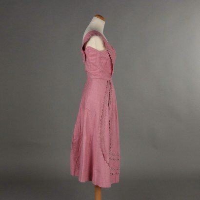 Antique Pink Vintage Dress