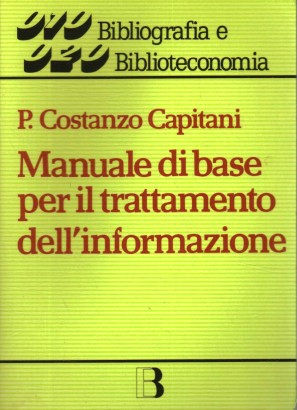 Manuale di base per il trattamento dell'informazione