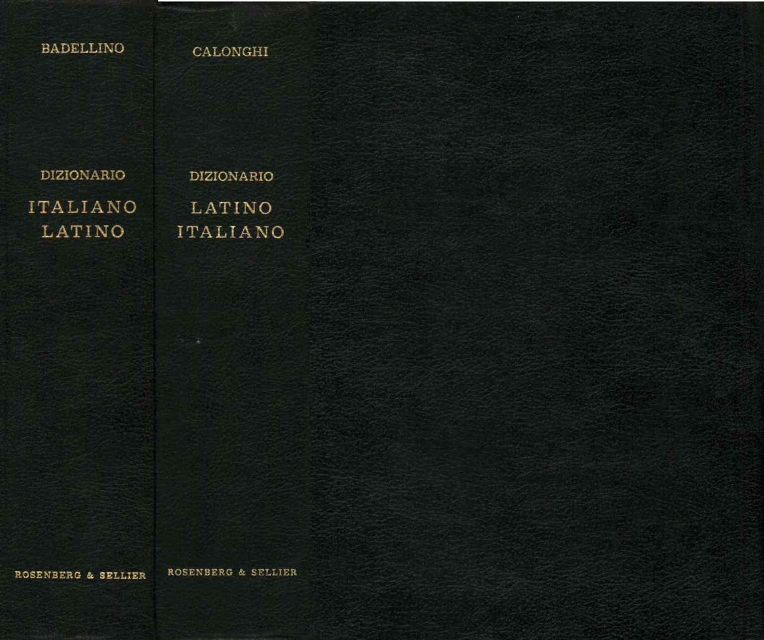 Dictionary of the Latin Language (2 Volumes