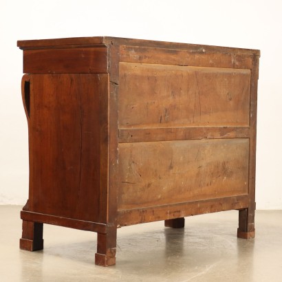 Restoration chest of drawers in walnut