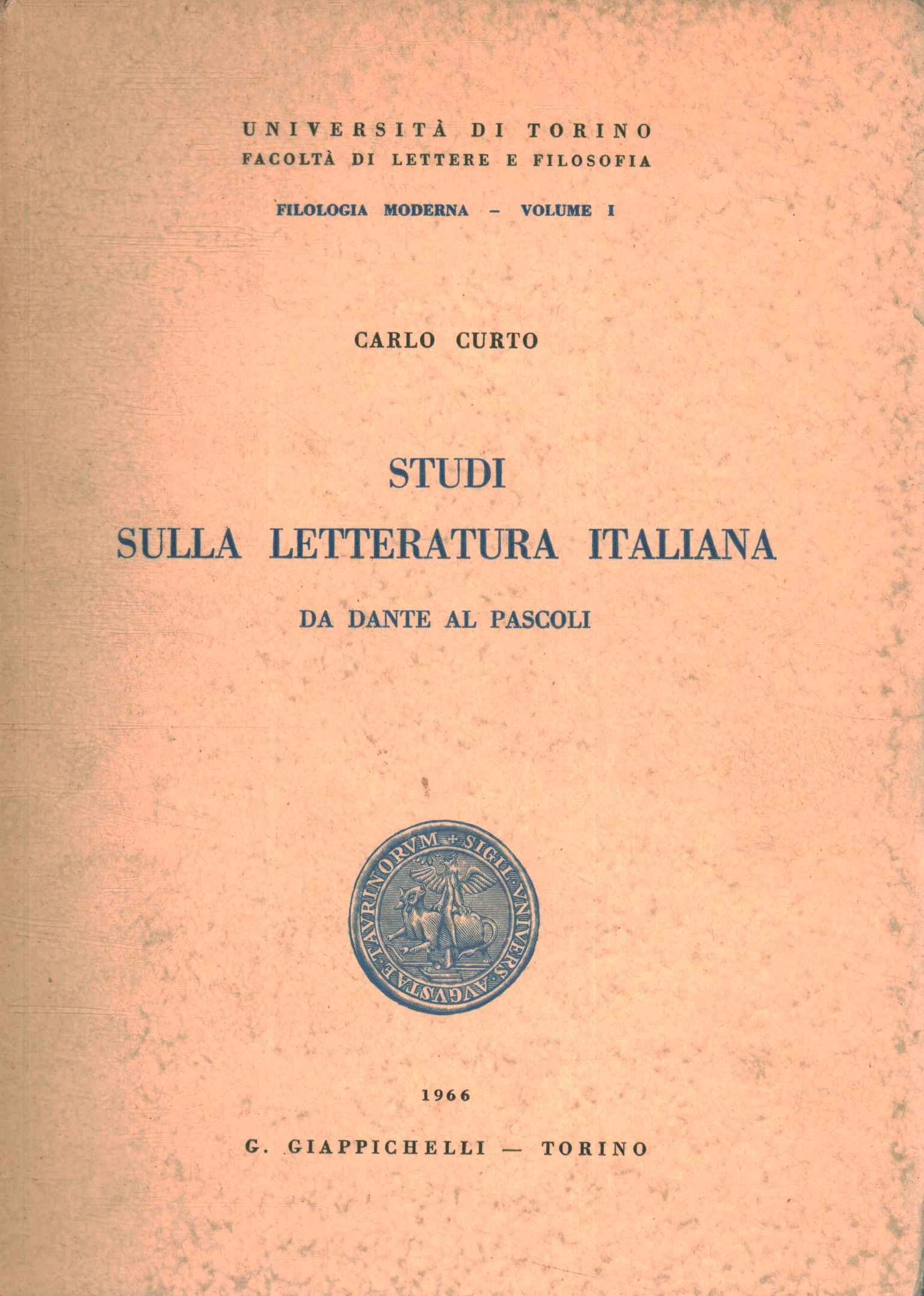 Études sur la littérature italienne